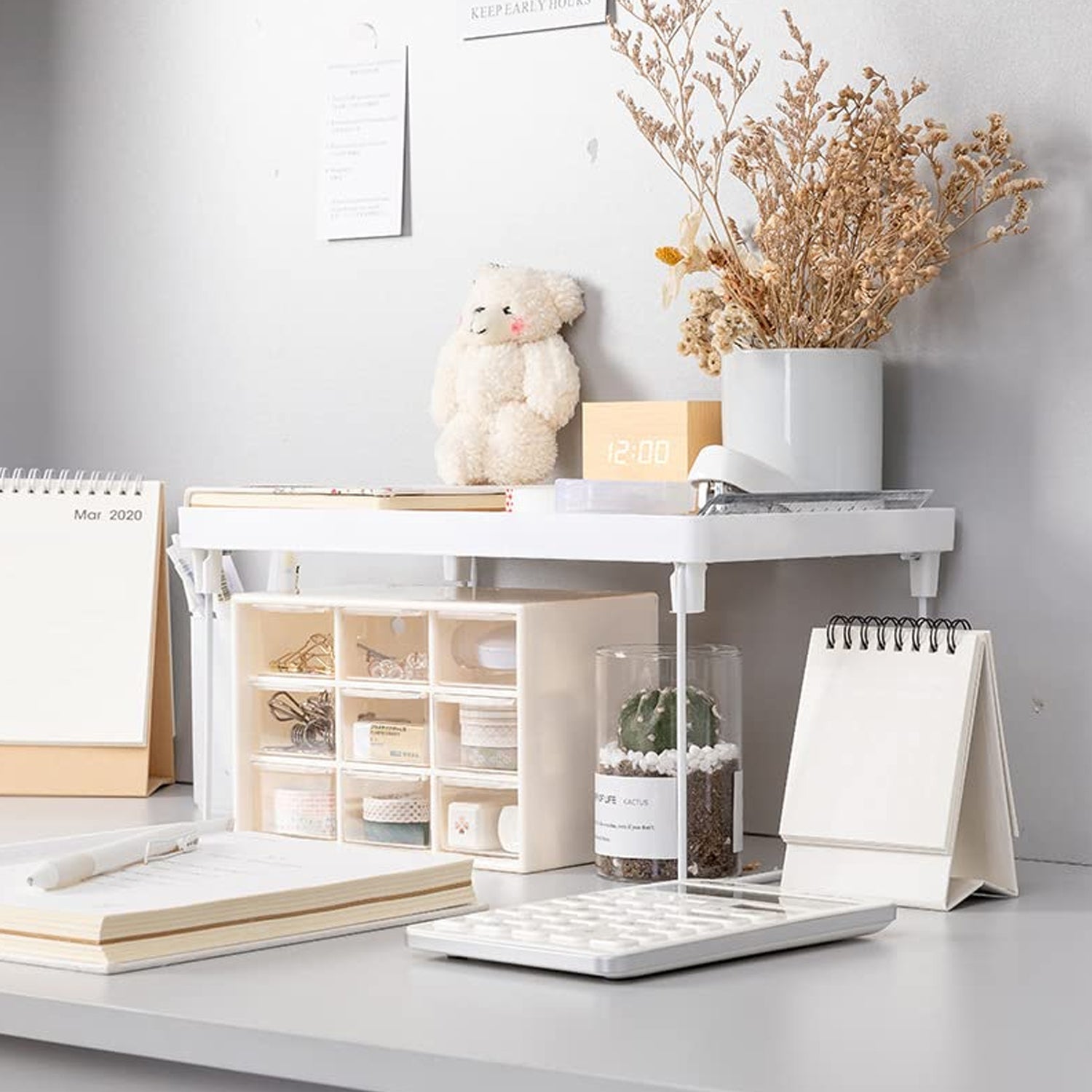 Plastic Bathroom Organizer Kitchen Utility Storage Rack (32x19.5 Cm / 1 Pc) Plastic Bathroom Organizer Kitchen Utility Storage Rack (32x19.5 Cm / 1 Pc)